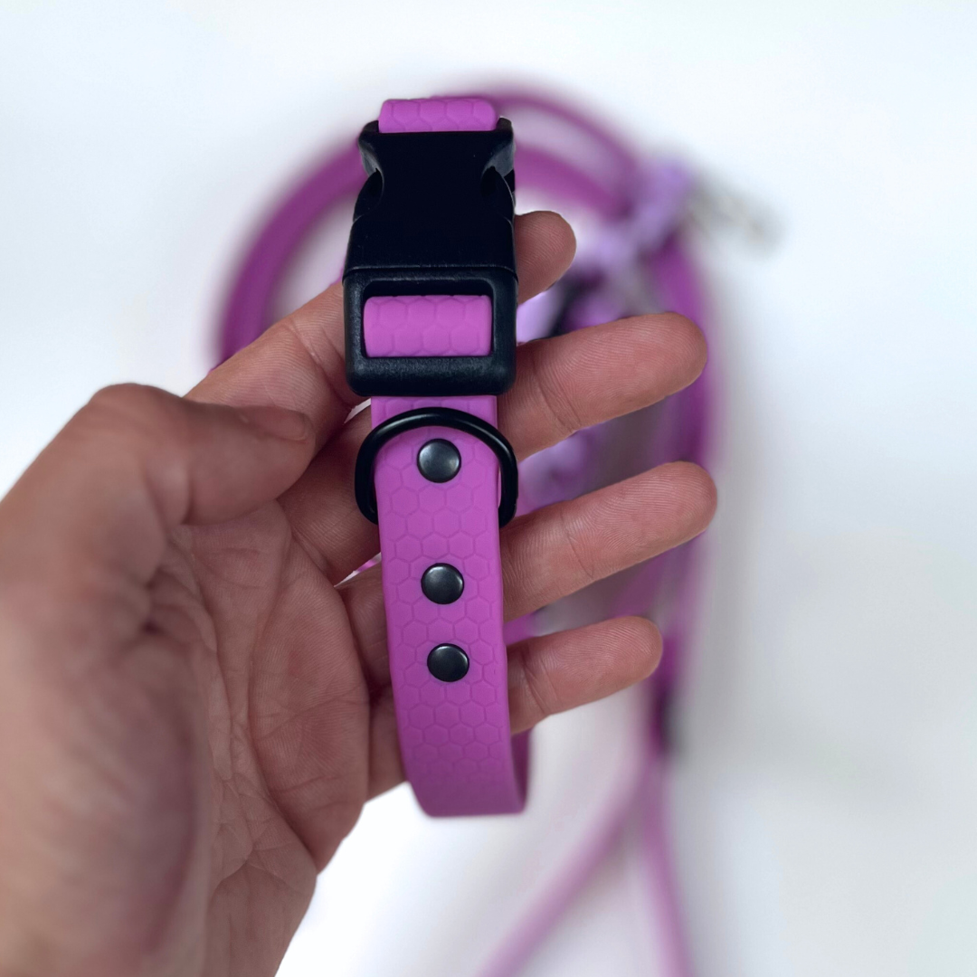 Wasserdichtes Halsband - Lila