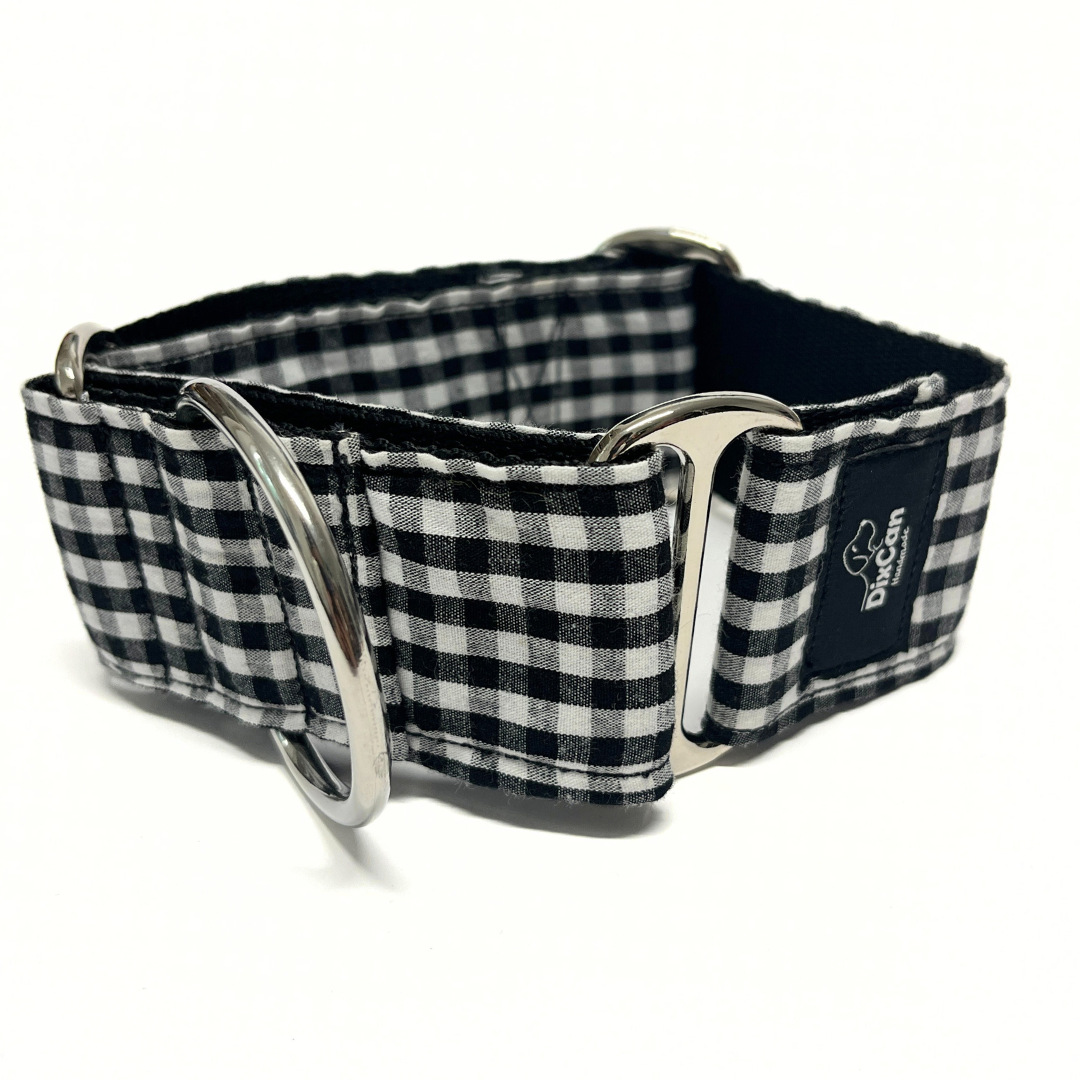 Martingale Halsband - Schwarz Vichy