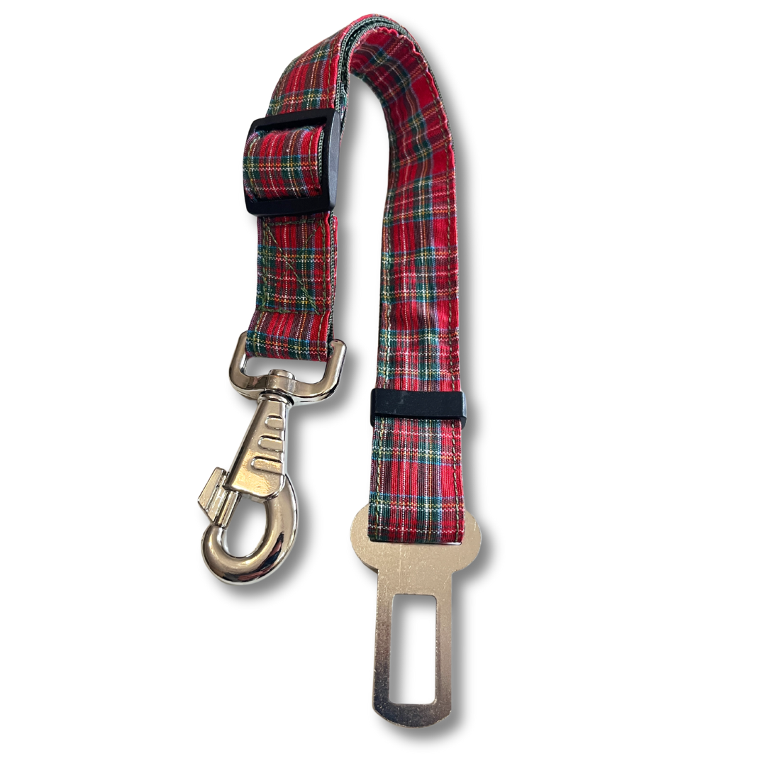 Autosicherheitsgurt - Schwarz Vichy