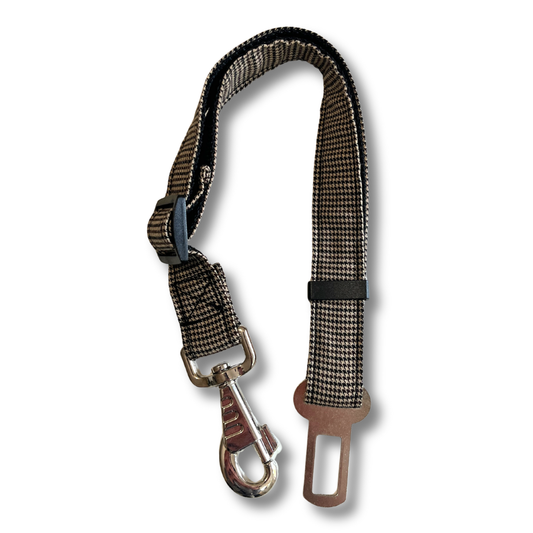 Autosicherheitsgurt - Schwarz Vichy