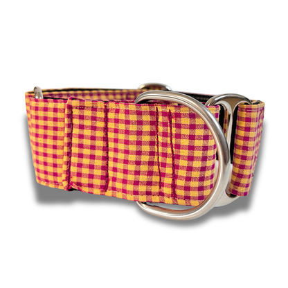 Collar Martingale - Vichy Frambuesa