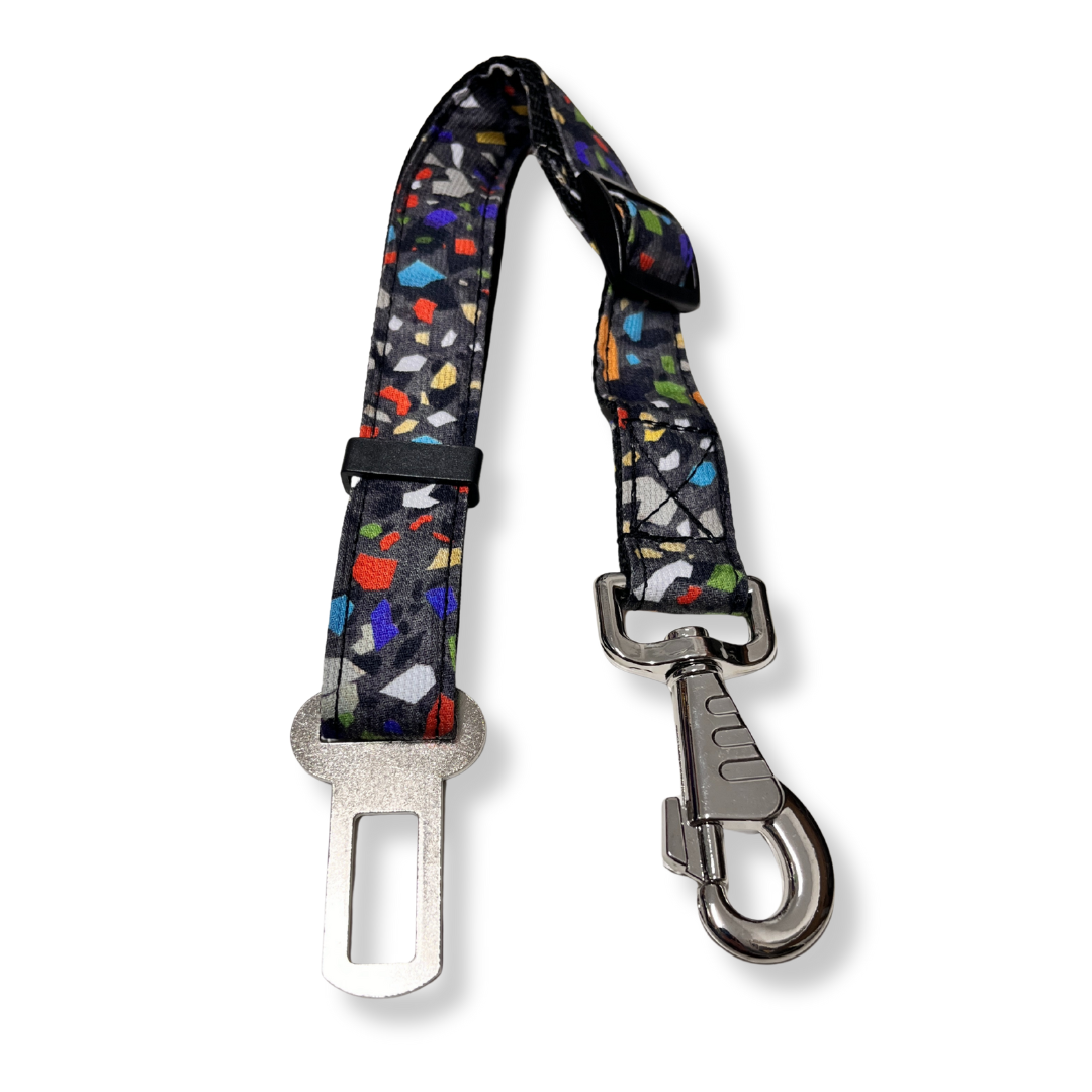 Autosicherheitsgurt - Schwarz Vichy