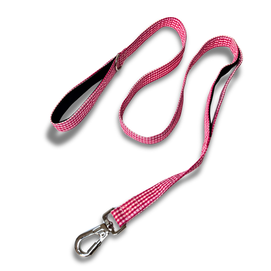 Correa Multi Agarre Vichy Rosa